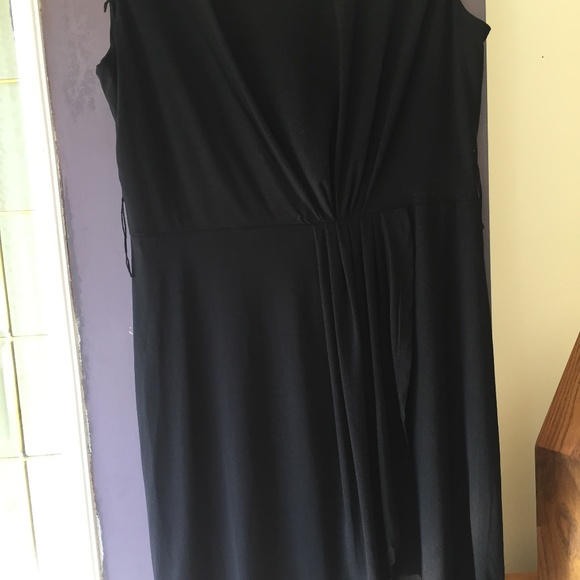 DRESSBARN COLLECTIONS BLACK DRESS BY  DRESSBARN COLLECTIONS  sz 14 - SOFT & SEXY - Picture 6 of 11